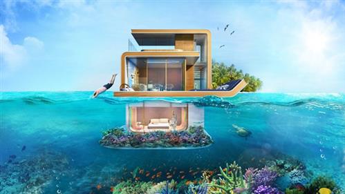 Chiêm ngưỡng nhà dưới nước cực sang ở Dubai