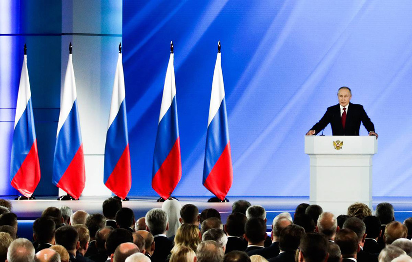 Tổng thống Putin đề xuất trưng cầu dân ý toàn quốc đối với các sửa đổi Hiến pháp Liên bang Nga
