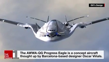 Máy bay ba tầng chở 800 hành khách