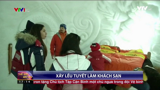 Doanh nghiệp Nga xây lều tuyết làm khách sạn