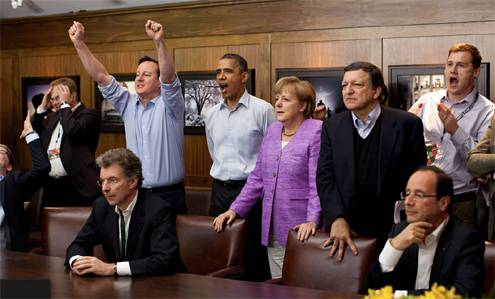 Thủ tướng Anh, Đức cùng thưởng thức trận chung kết Champions League