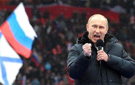 Những bức ảnh lột tả sức mạnh của Putin