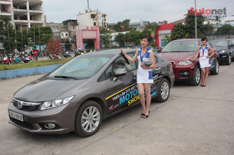 Dàn xe Vietnam motorshow 2012 náo động Hà Nội