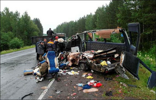 Nga: 3 vụ tai nạn xảy ra liên tiếp khiến hơn 80 người thương vong