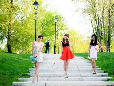 Xinh tươi trong nắng hè