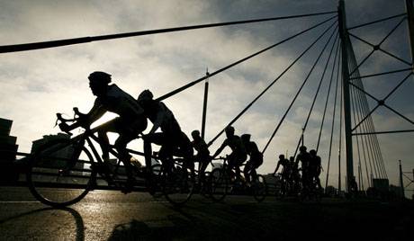 Những người đi xe đạp ở Matxcơva