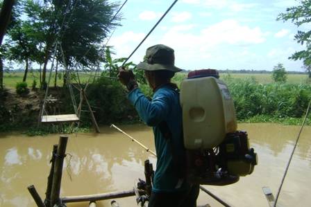 Cáp treo “made in”…Hai Lúa