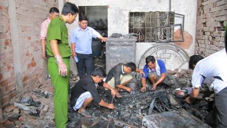 Tình tiết mới về vụ “cháy tiệm vàng, cả nhà chết thảm”