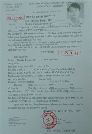 Truy nã đặc biệt Chủ tịch MB24