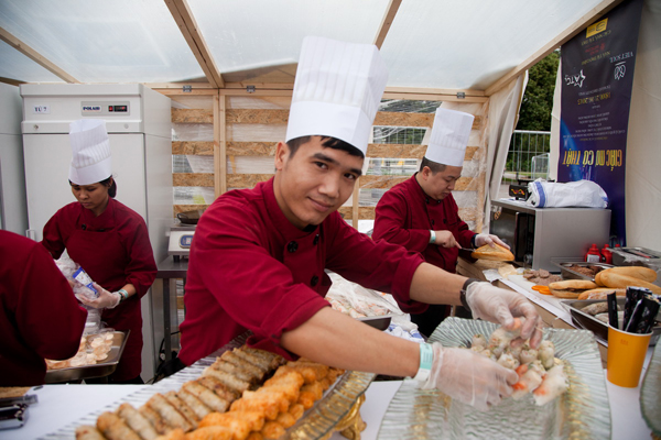 Nhà hàng Viet Soul trong ngày thứ hai của Festival ẩm thực Quốc tế 'O DA, E DA'