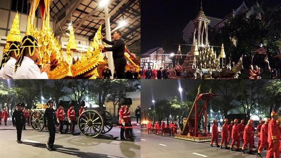 Biển người dự lễ hoá thân, tiễn đưa Quốc vương Thái Lan quá cố