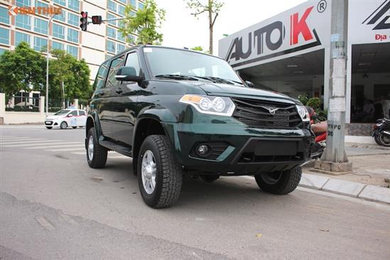 Cận cảnh xe Nga UAZ Patriot giá từ 298 triệu về Việt Nam