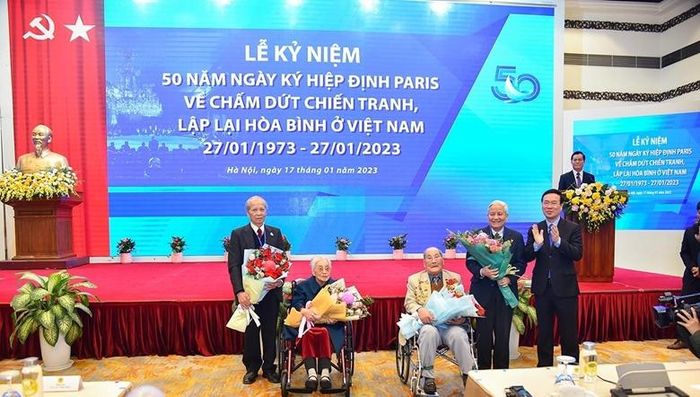 Kỷ niệm 50 năm Ngày ký Hiệp định Paris về chấm dứt chiến tranh, lập lại hòa bình ở Việt Nam