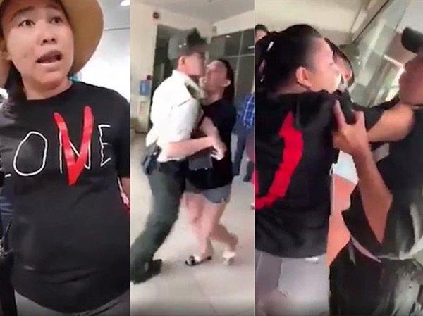 Đình chỉ công tác, xử lý nghiêm nữ công an lăng mạ nhân viên sân bay Tân Sơn Nhất