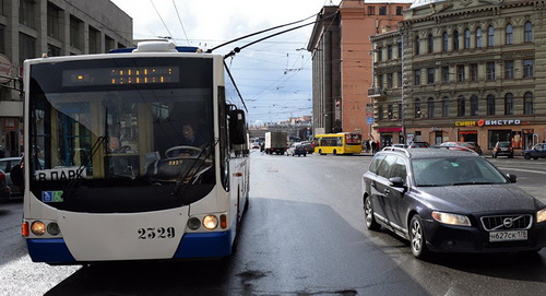 Xe điện bánh hơi “Vũ Trụ” trên tuyến Vành đai Sadovoy