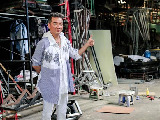 Cận cảnh sân khấu Bolero 3 tỷ đồng của Mr. Đàm