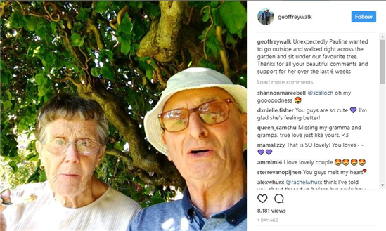 Cụ ông trở thành 'người chồng tuyệt vời nhất Instagram' bởi loạt ảnh 'vợ là nhất'