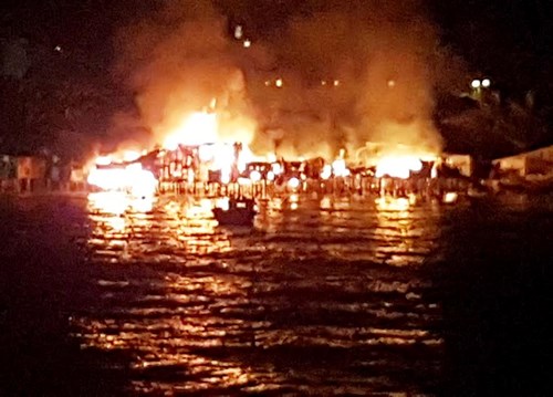 Hiện trường vụ cháy làm 400 người trắng tay ở Nha Trang