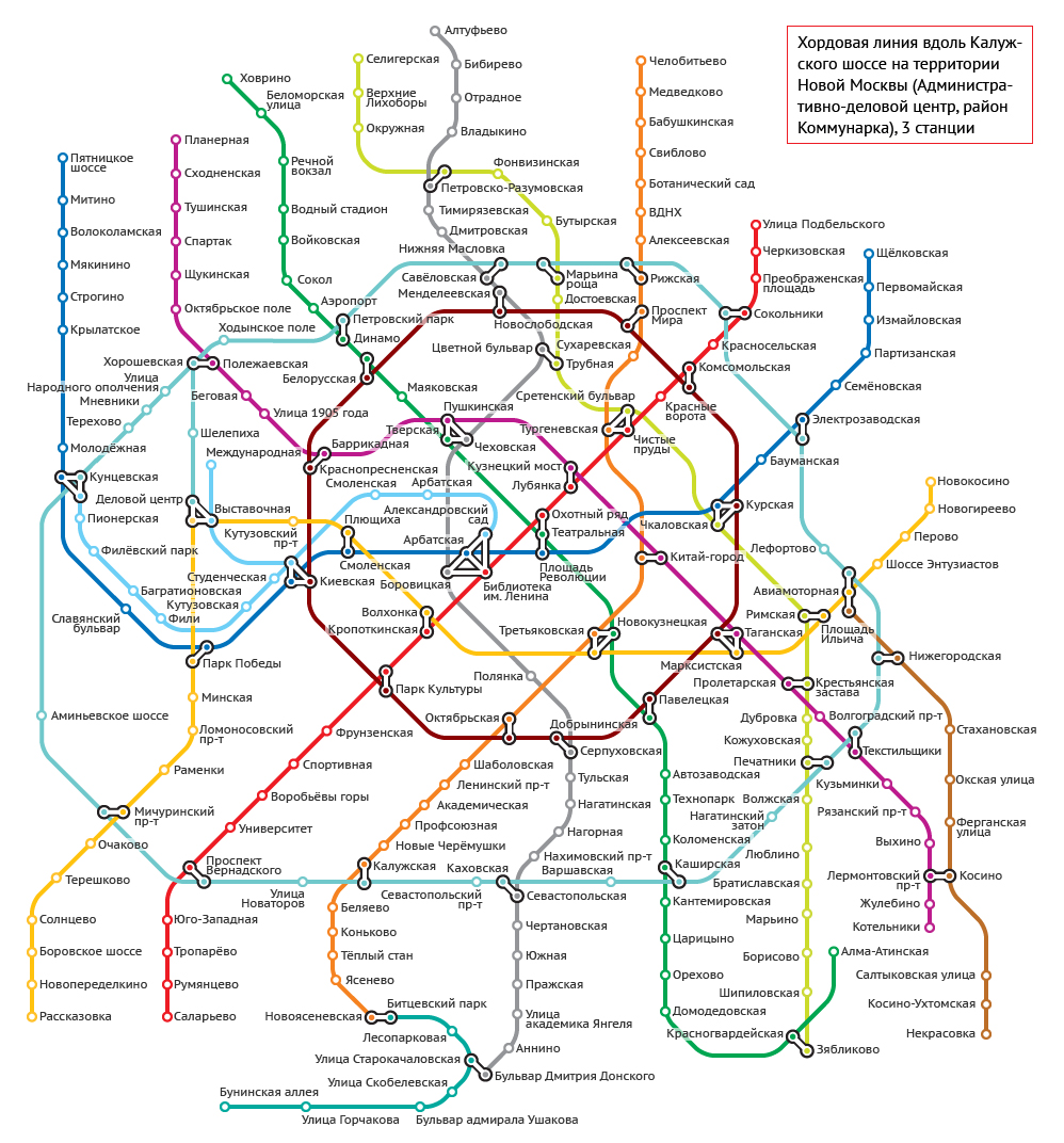 Moskva: Mở thêm 2 ga tàu điện ngầm ở phía Nam