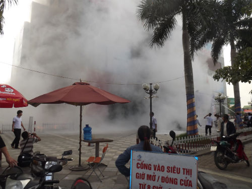 Vụ cháy tòa nhà cao nhất Hà Tĩnh qua lời kể nhân chứng