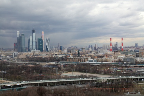 Moskva mưa nhiều trong dịp lễ đầu tháng 5