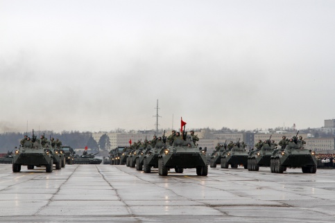 Moskva: Cấm đường phục vụ Lễ diễu binh