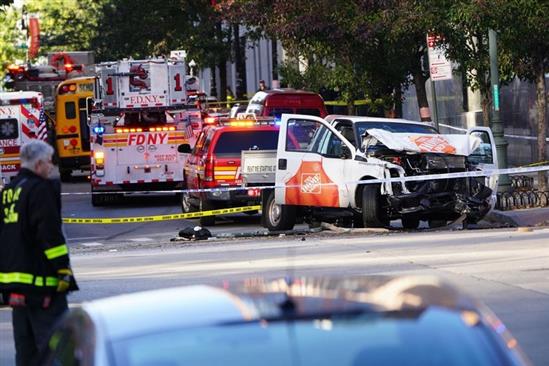 Halloween 'đẫm máu' giữa New York: Xe điên khủng bố làm 8 người chết
