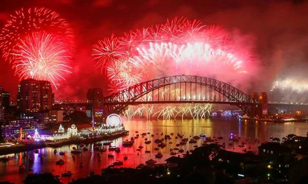 Mãn nhãn với 'đại tiệc' pháo hoa toàn cầu mừng năm mới 2018