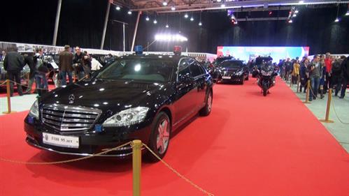 Chiêm ngưỡng đội xe chở các nguyên thủ quốc gia Nga