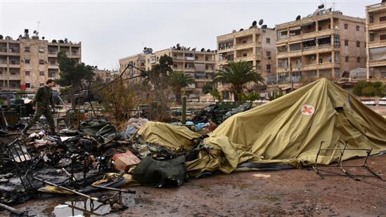 Bệnh viện Nga ở Syria bị pháo kích, là đơn đặt hàng giết người?