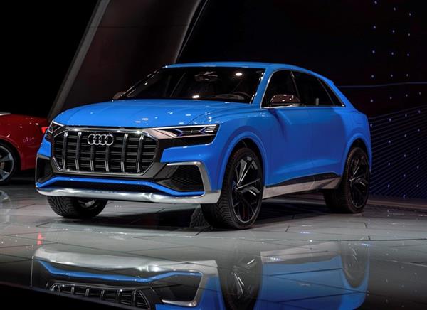Ngắm trước Audi Q8 sẽ ra mắt vào tháng 6/2018