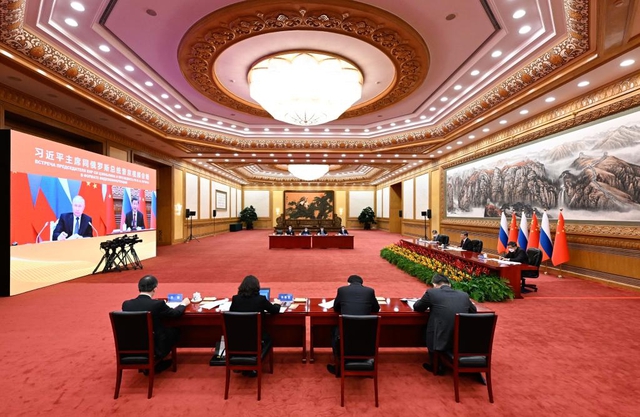 Điện đàm giữa hai ông Putin-Tập Cận Bình: Quan hệ Nga-Trung không thể thiếu trong quá trình chuyển đổi trật tự thế giới
