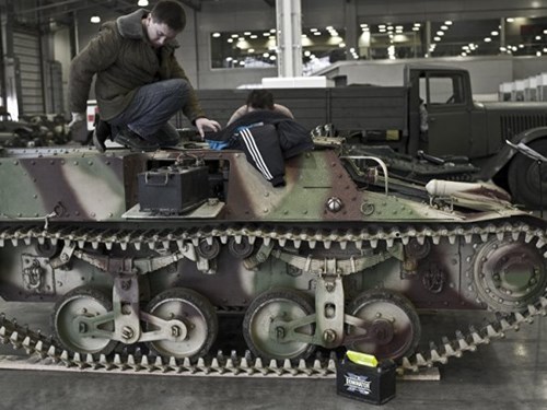 Hoành tráng triển lãm thiết bị quân sự quốc tế tại Nga