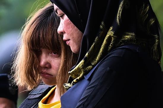 Đoàn Thị Hương bị buộc tội mưu sát, đối mặt án tử hình