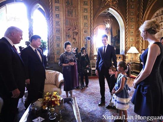 Cháu gái ông Trump hát tiếng Hoa tặng ông Tập Cận Bình