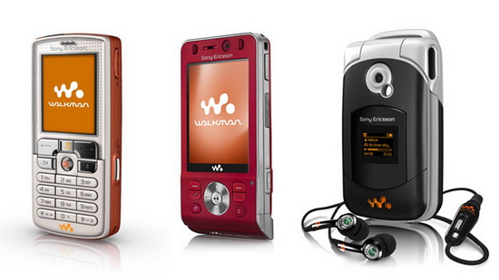 Điện thoại Sony Ericsson: Từ 