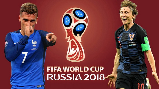 Chung kết World Cup 2018: Griezmann và Modric tranh Quả bóng Vàng