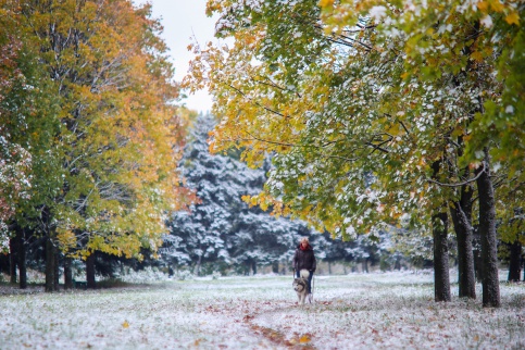 Moskva: Tuyết rơi, trời lạnh giá