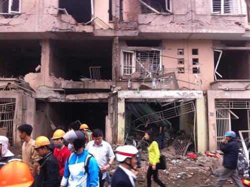 Hà Nội: Nổ lớn tại khu đô thị Văn Phú, Hà Đông