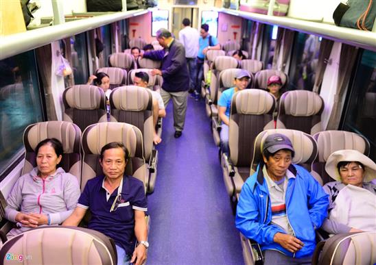 Cận cảnh tàu ''5 sao'' tuyến Sài Gòn - Nha Trang