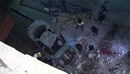 Moskva: Xe rơi từ tầng cao, 4 thanh niên thiệt mạng