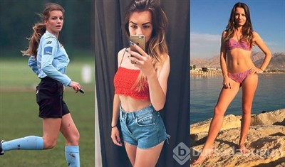Nữ trọng tài quyến rũ nhất thế giới: Đã xinh đẹp lại sở hữu body nóng bỏng, khiến cánh cầu thủ không thể tập trung