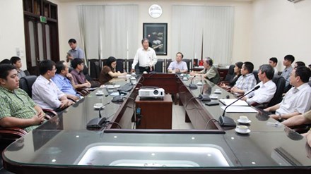 Bắt đầu chế tác xác cụ rùa Hồ Gươm