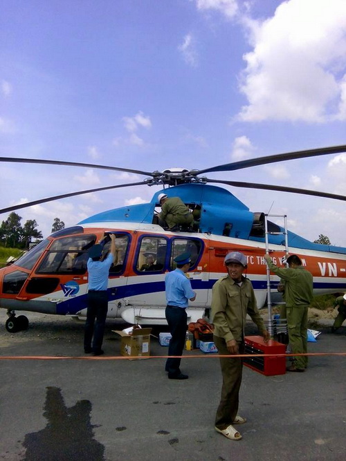 Máy bay quân sự hạ cánh khẩn cấp ở Thái Bình