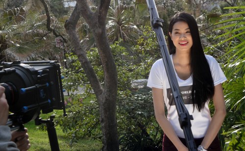 Người đẹp Việt đăng quang Á hậu thể thao thế giới tại Sochi