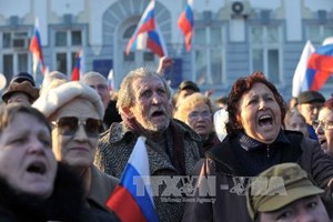 Crimea quyết định sát nhập vào Nga