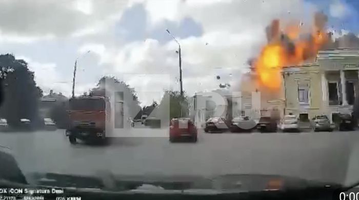 Video tên lửa S-200 Ukraine tấn công thành phố cảng của Nga
