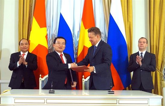 Hợp tác dầu khí Việt - Nga được đặc biệt coi trọng