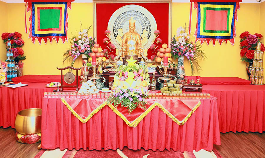 Trang nghiêm Lễ Giỗ Tổ Hùng Vương của cộng đồng người Việt tại Mátxcơva