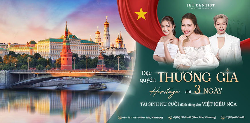 Chương trình ưu đãi độc quyền dành cho độc giả Baonga.com từ Nha khoa Quốc Tế Jet Dentist